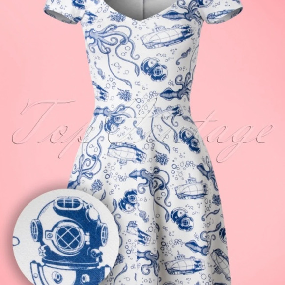 Modcloth "Steady Maritime" - Picture 4 of 6
